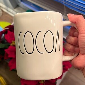 Rae Dunn White Cocoa Mug